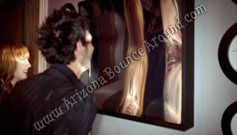 Carnival fun house mirror rentals Scottsdale Arizona